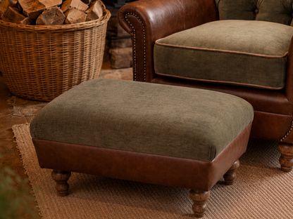 Vintage Sofa Company Elford Footstool Small — detail view