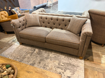 Vintage Sofa Company Eyam 2 Seater Sofa in Harrington Tweed — lifestyle setting