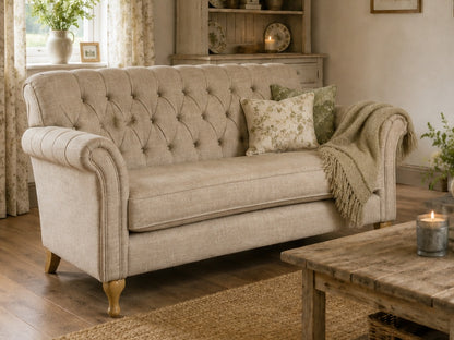 Vintage Sofa Company Padley 2 Seater Sofa in Harrington Tweed — lifestyle setting