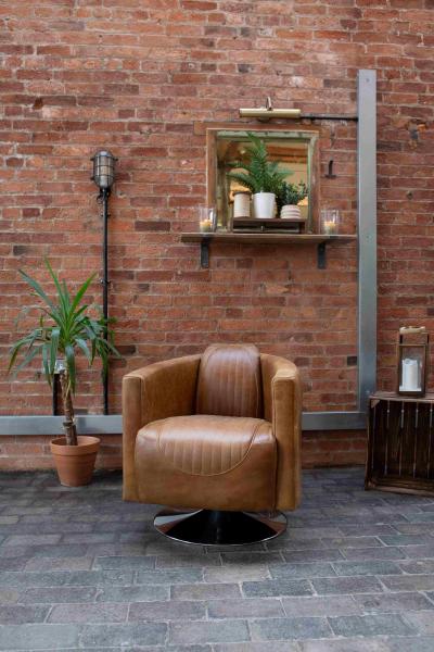 Vintage Sofa Company Spitfire Rocket Swivel Armchair supplier view 2