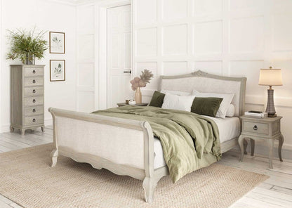 Willis & Gambier Camille King Size High End Sleigh Bed