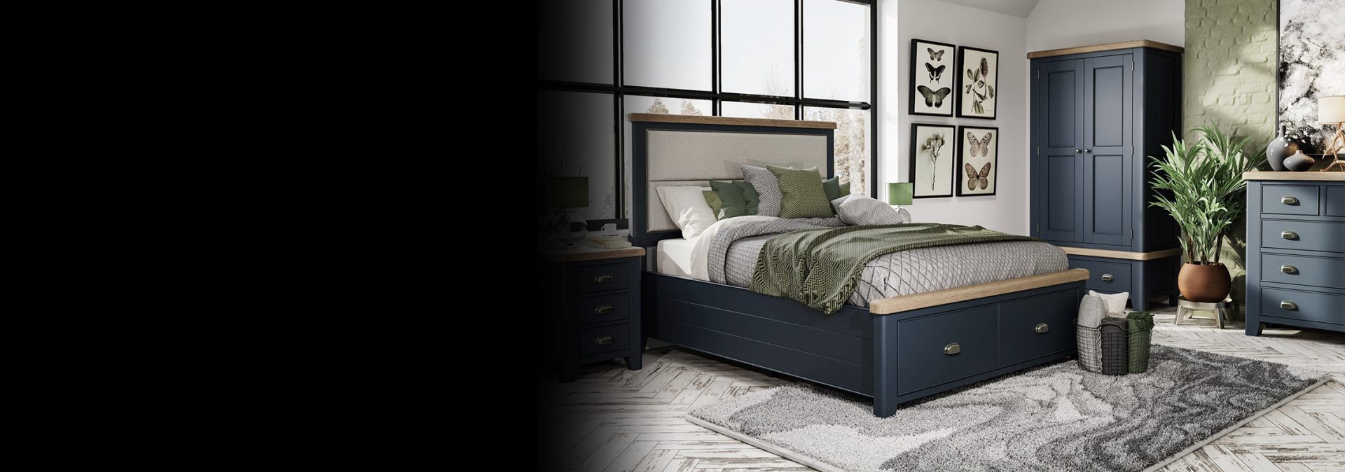 Parker Blue Bedroom Collection