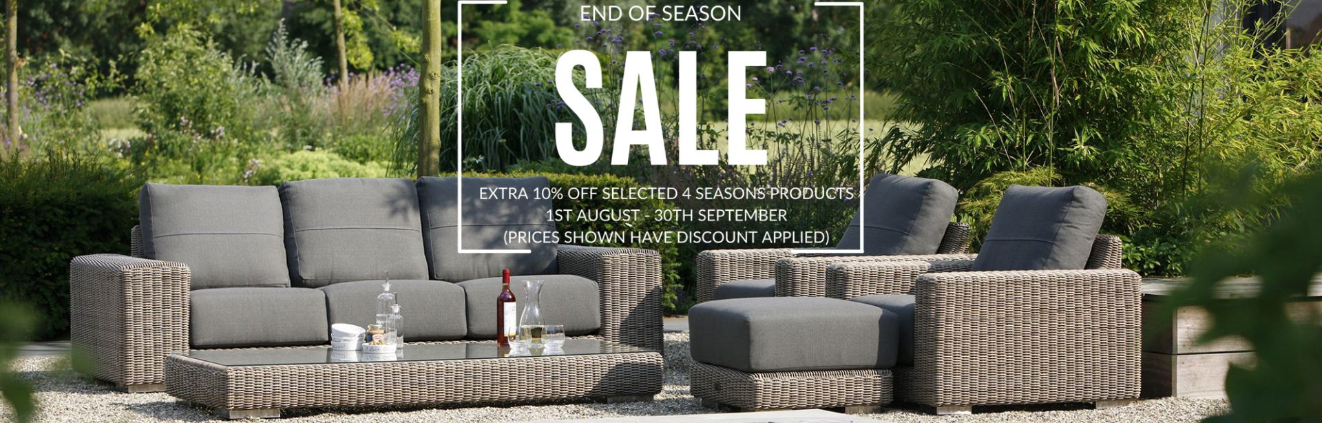 4 Seasons Outdoor Furniture Garden Furniture InStock Now!