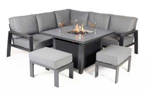 Supremo Melbury Mini Modular Set with Fire Pit Table | Shackletons