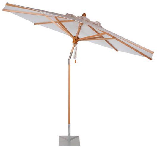 Barlow Tyrie Napoli Parasol 2.8m Circular Canvas with Tilting 38mm Pole