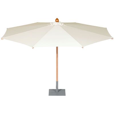 Barlow Tyrie Napoli Parasol 3.5m Circular Canvas with 61mm Pole