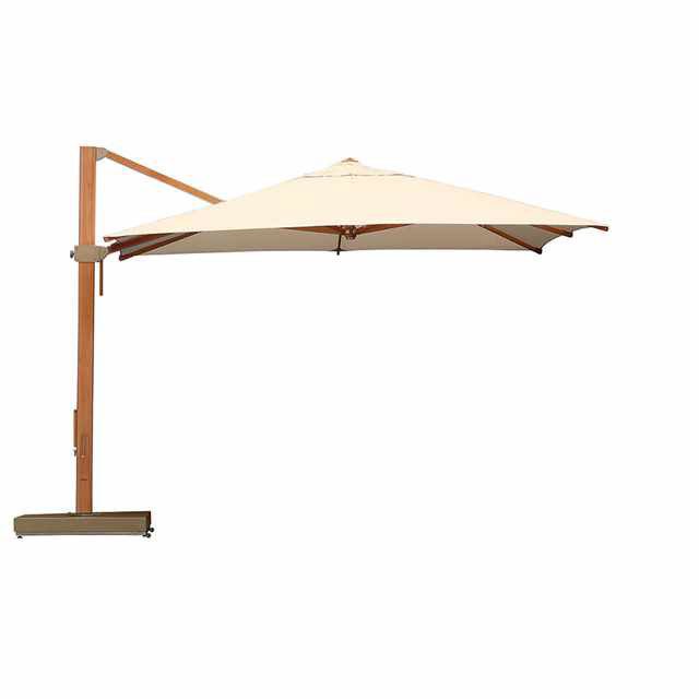 Barlow Tyrie Napoli Cantilever Parasol 35m Square Canvas | Shackletons