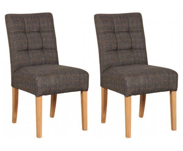 Pair of Carlton Furniture Colin Chairs 3 HTP Fabric | Shackletons