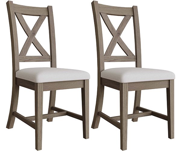 Pair of Kettle Interiors Parker Hodder Dining Crossback Chairs