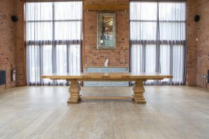 Carlton Furniture Rustic Monastery Extending Dining Table | Shackletons