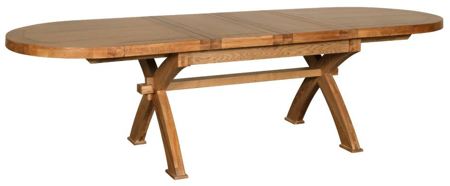 Carlton Furniture - Windermere Oval 'X-Leg' Dining Table