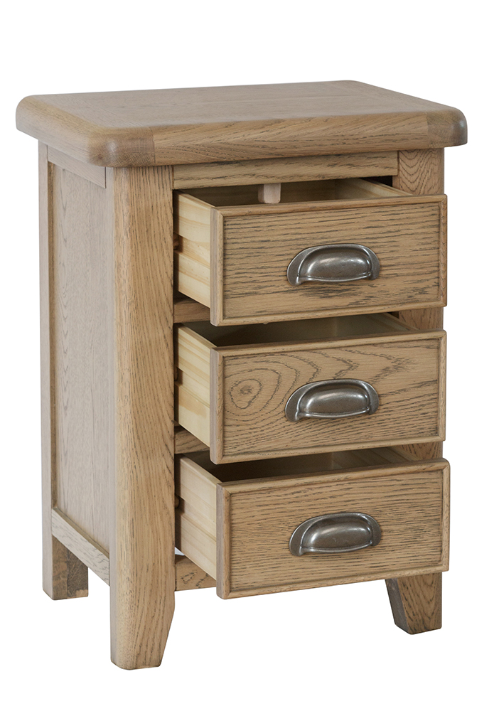 Kettle Interiors Parker Natural Bedside Cabinet