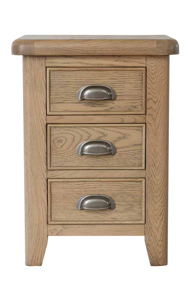 Kettle Interiors Parker Natural Bedside Cabinet