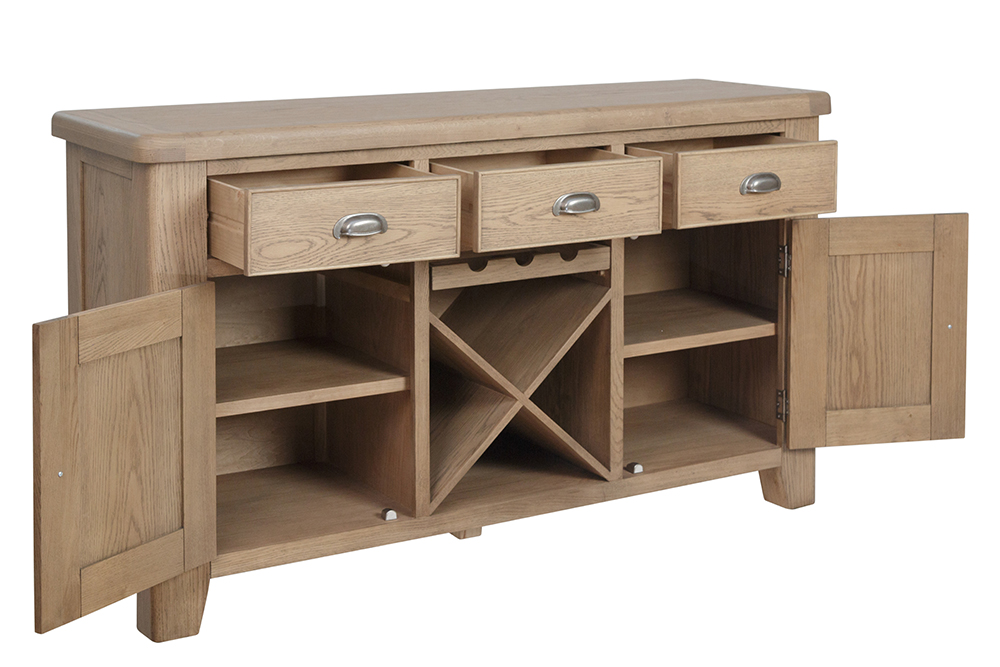 Kettle Interiors Parker Natural Large Sideboard