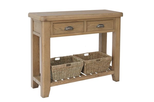 Kettle Interiors Parker Natural Console Table | Shackletons