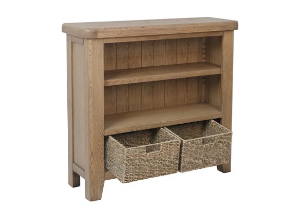 Kettle Interiors Parker Natural Small Bookcase | Shackletons