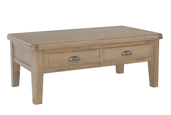 Kettle Interiors Parker Natural Large Coffee Table | Shackletons