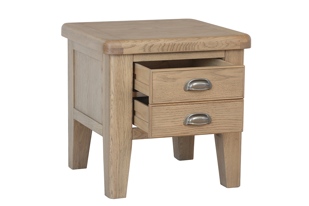 Kettle Interiors Parker Natural Lamp Table