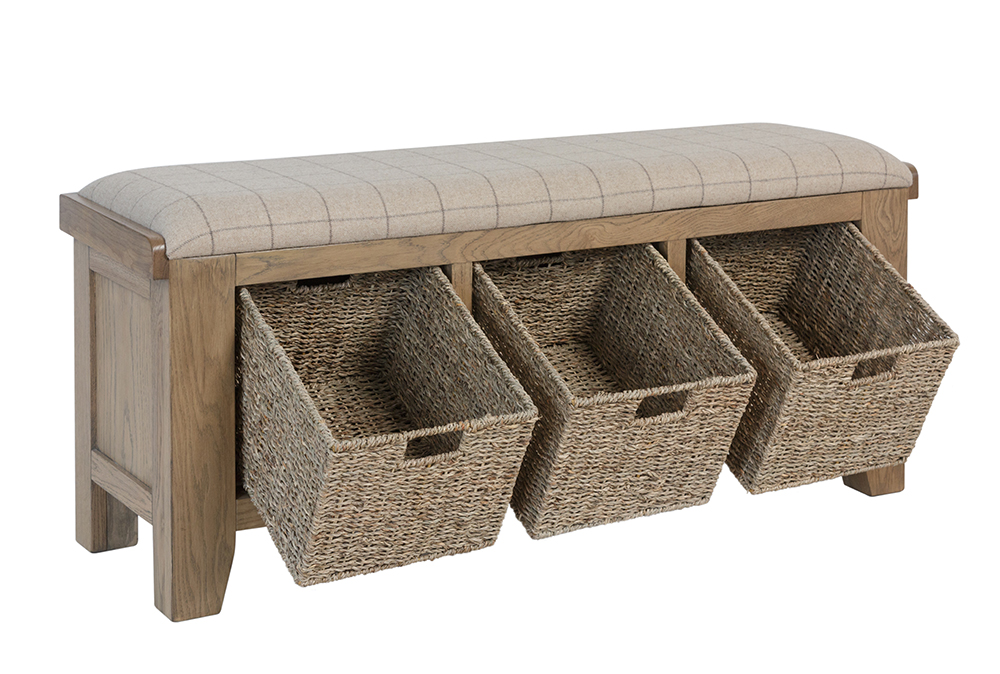 Kettle Interiors Parker Natural Hall Bench
