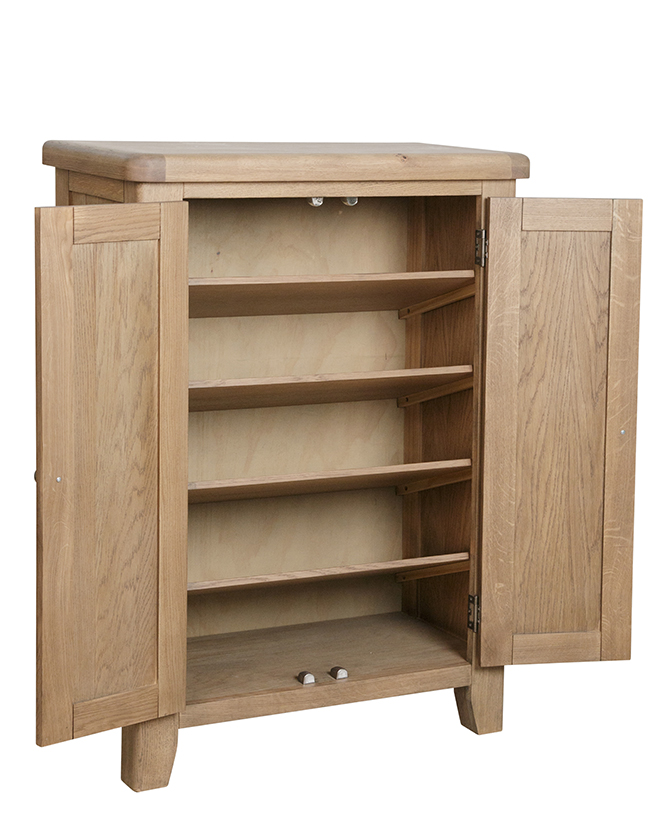 Kettle Interiors Parker Natural Shoe Cupboard