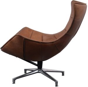 Carlton Furniture Costello Chair Brown Leather | Shackletons