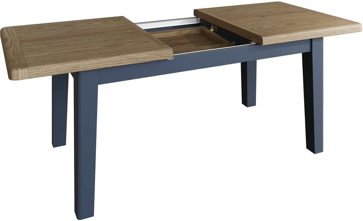 Kettle Interiors Parker Dining Blue 1.8m Butterfly Extending Table