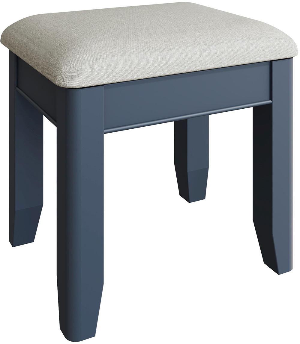 Kettle Interiors Parker Bedroom Blue Stool