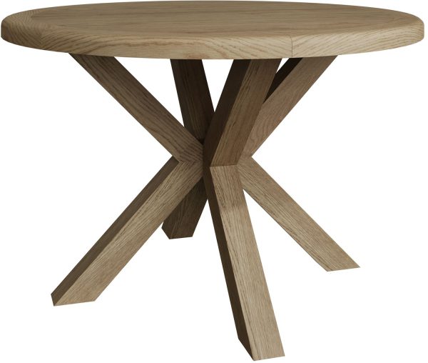 Kettle Interiors Parker Natural Small Round Table | Shackletons