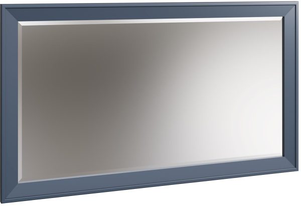 Kettle Interiors Parker Dining Blue Large Wall Mirror | Shackletons