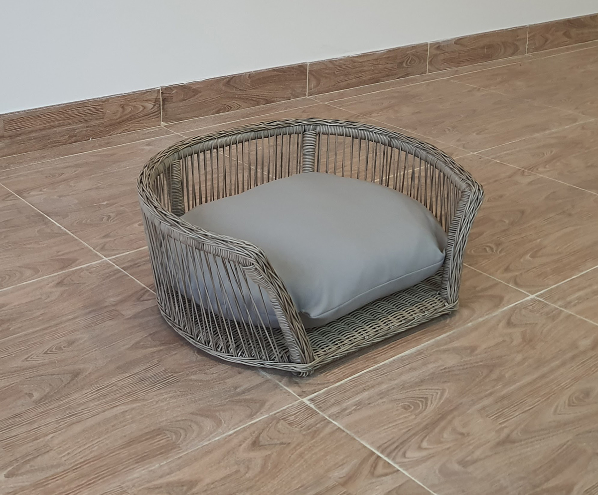 Perfect Pet Beds Harp in Sandstone with Natural Cushion