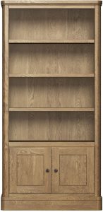 Carlton Furniture Copeland Tall Bookcase with Cupboard | Shackletons