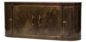 Carlton Furniture Aviator Sideboard Vintage Brass | Shackletons