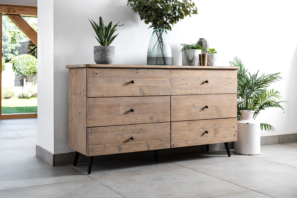 Valetta 6 Drawer Wide Chest