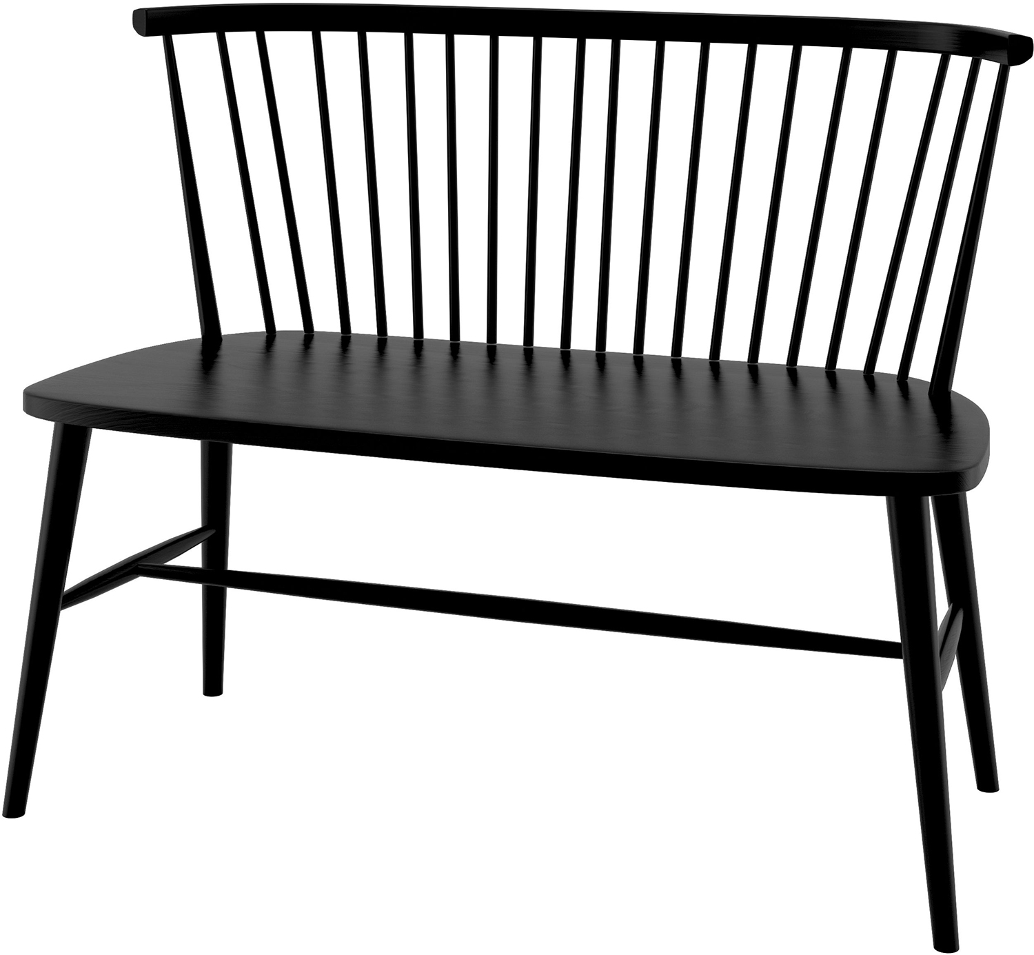 Bell & Stocchero Como Black Dining Bench