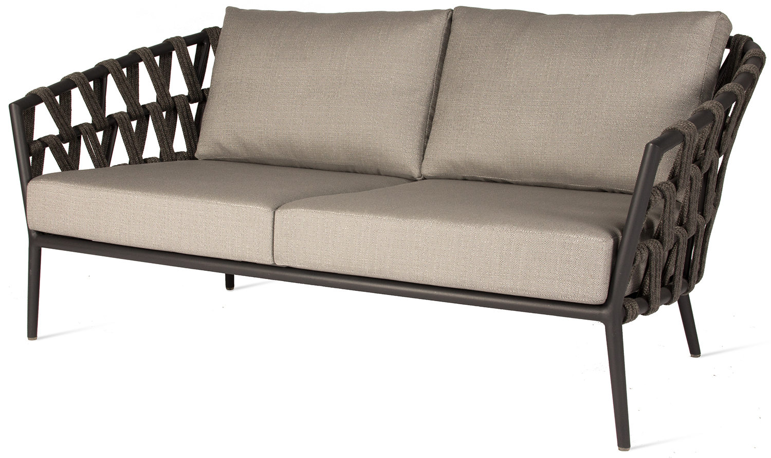 Vincent Sheppard Leo Lounge Sofa 2S Lava Quick Ship Set Zinc