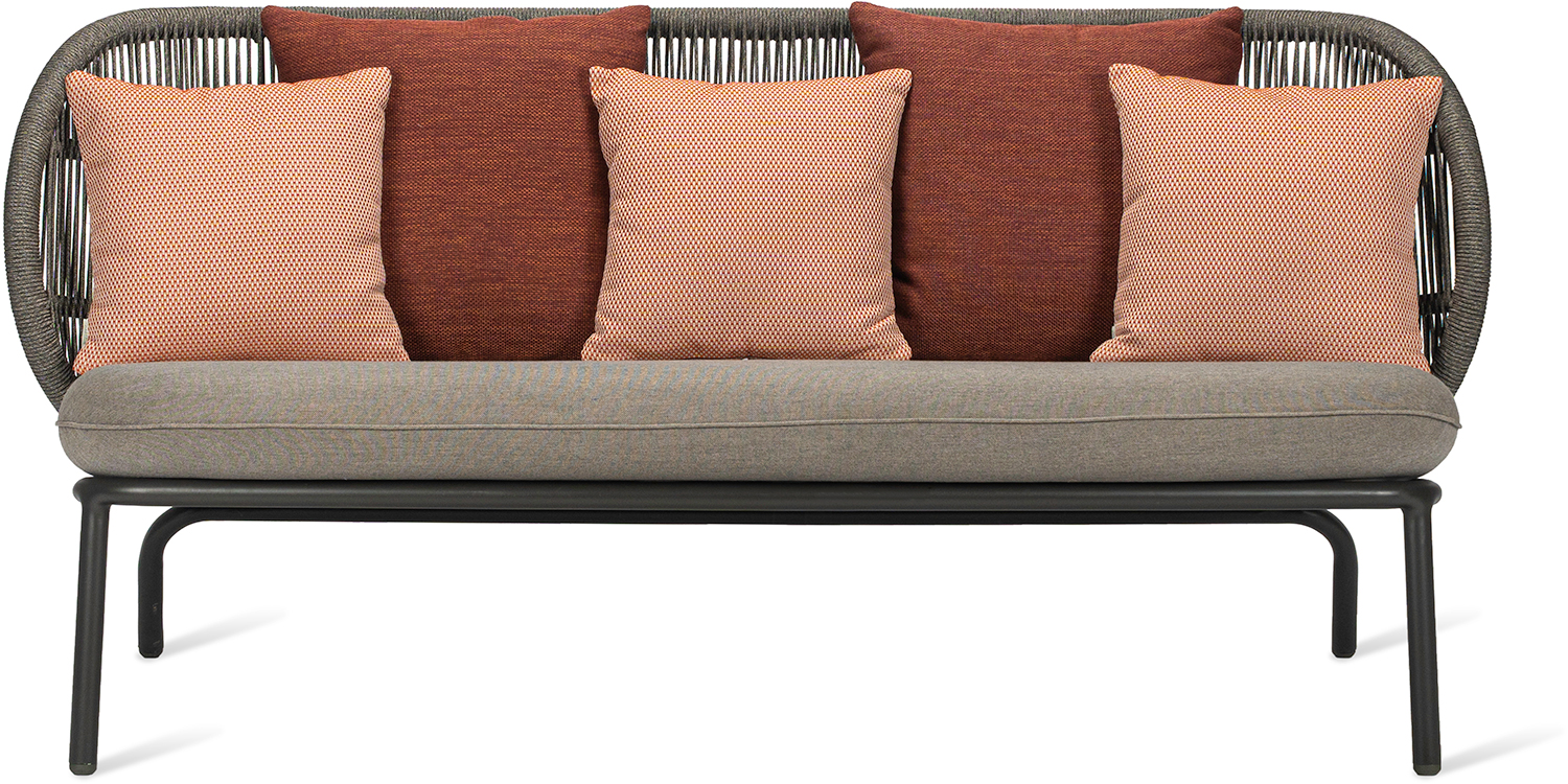 Vincent Sheppard Kodo Cocoon Fossil Grey Sofa Carbon Beige