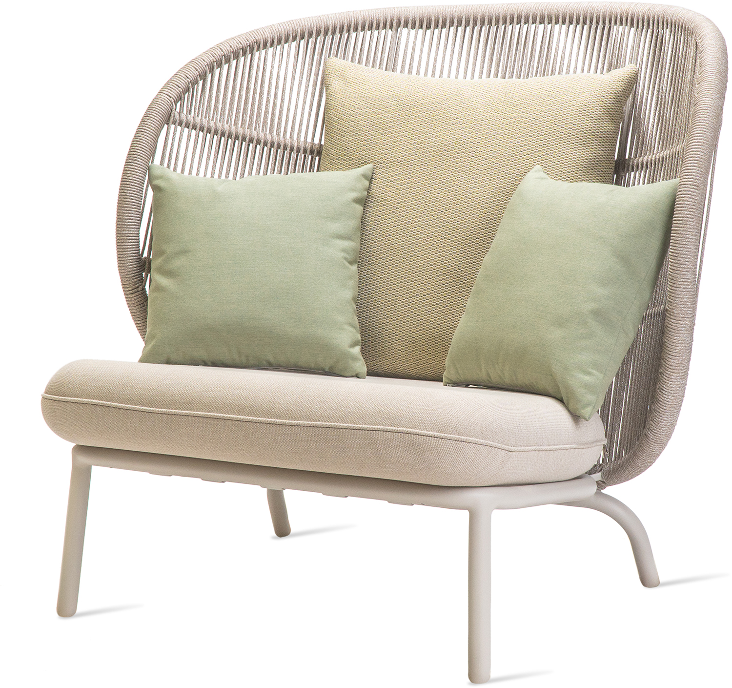 Vincent Sheppard Kodo Cocoon Dune White Chair Kiwi