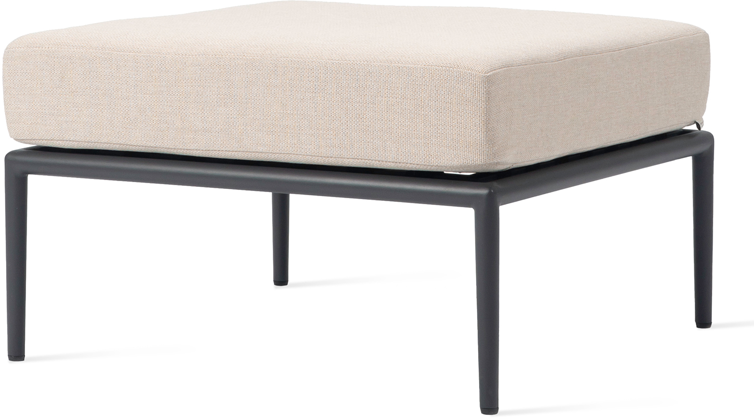 Vincent Sheppard Leo Modular Footrest Lava Quick Ship Set Zinc
