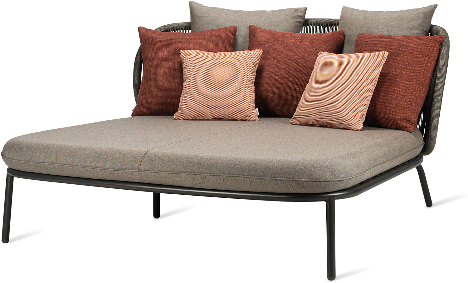 Vincent Sheppard Kodo Daybed Fossil Grey Quick Ship Set Carbon Beige