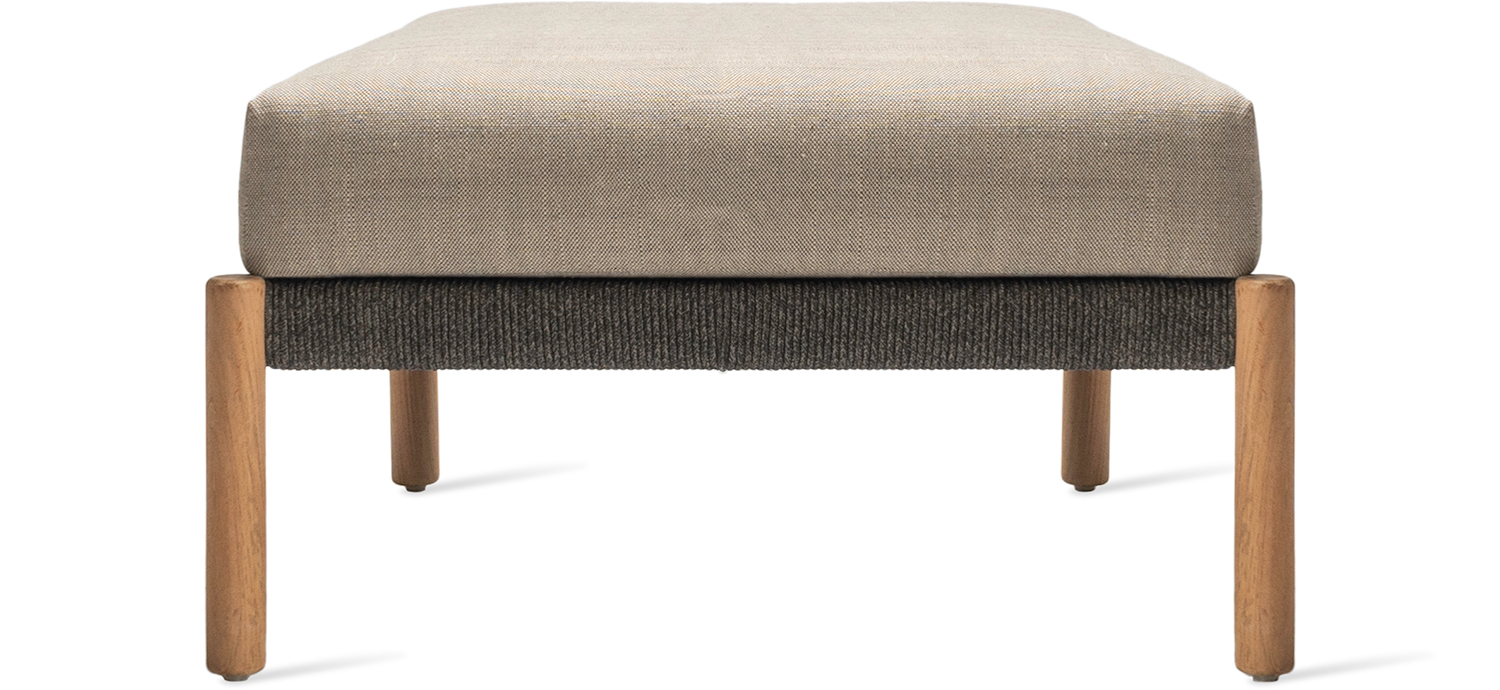 Vincent Sheppard Lento Modular Ottoman Quick Ship Set Stone