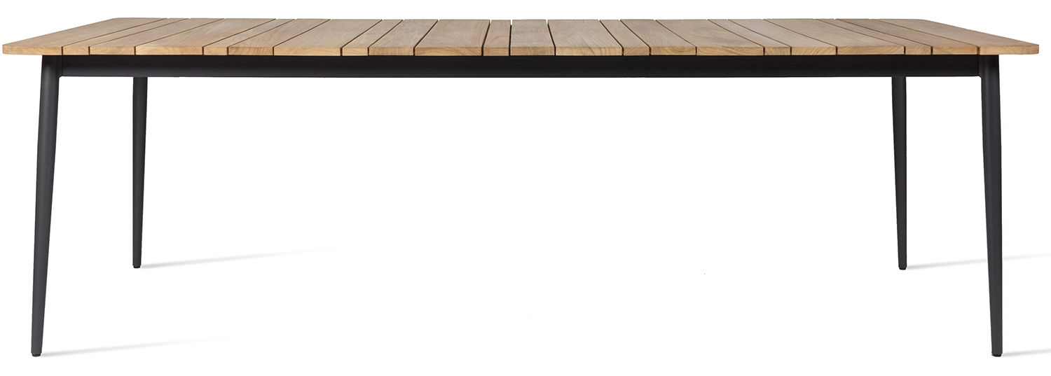 Vincent Sheppard Leo Dining Table 240X100 Cm Lava and Teak Top