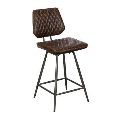 Baker Dalton Bar Chair - Brown