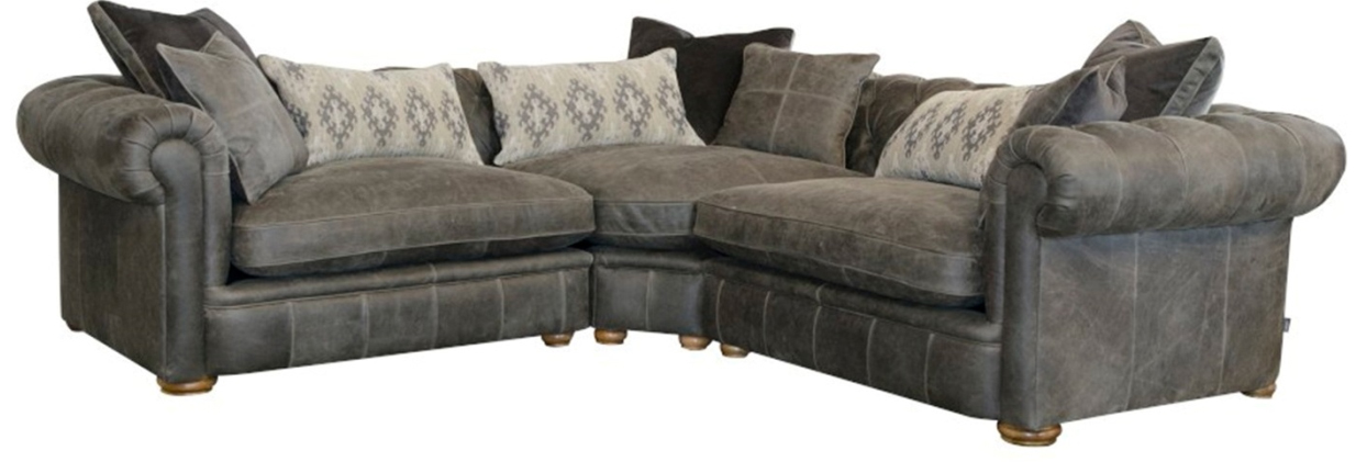 Alexander & James The Retreat Corner Sofa 3 Piece in Jin Siberian