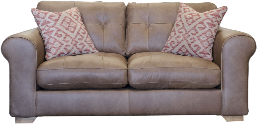 Alexander & James Pemberley Small Sofa Standard Back in Indiana Tan