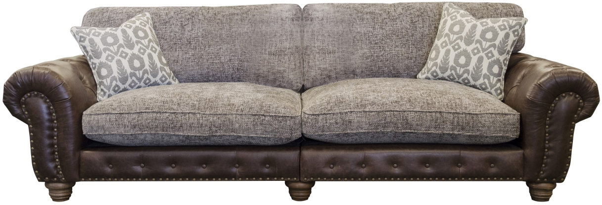 Alexander & James Wilson Grand Split Sofa Standard Back in Satchel Nutmeg