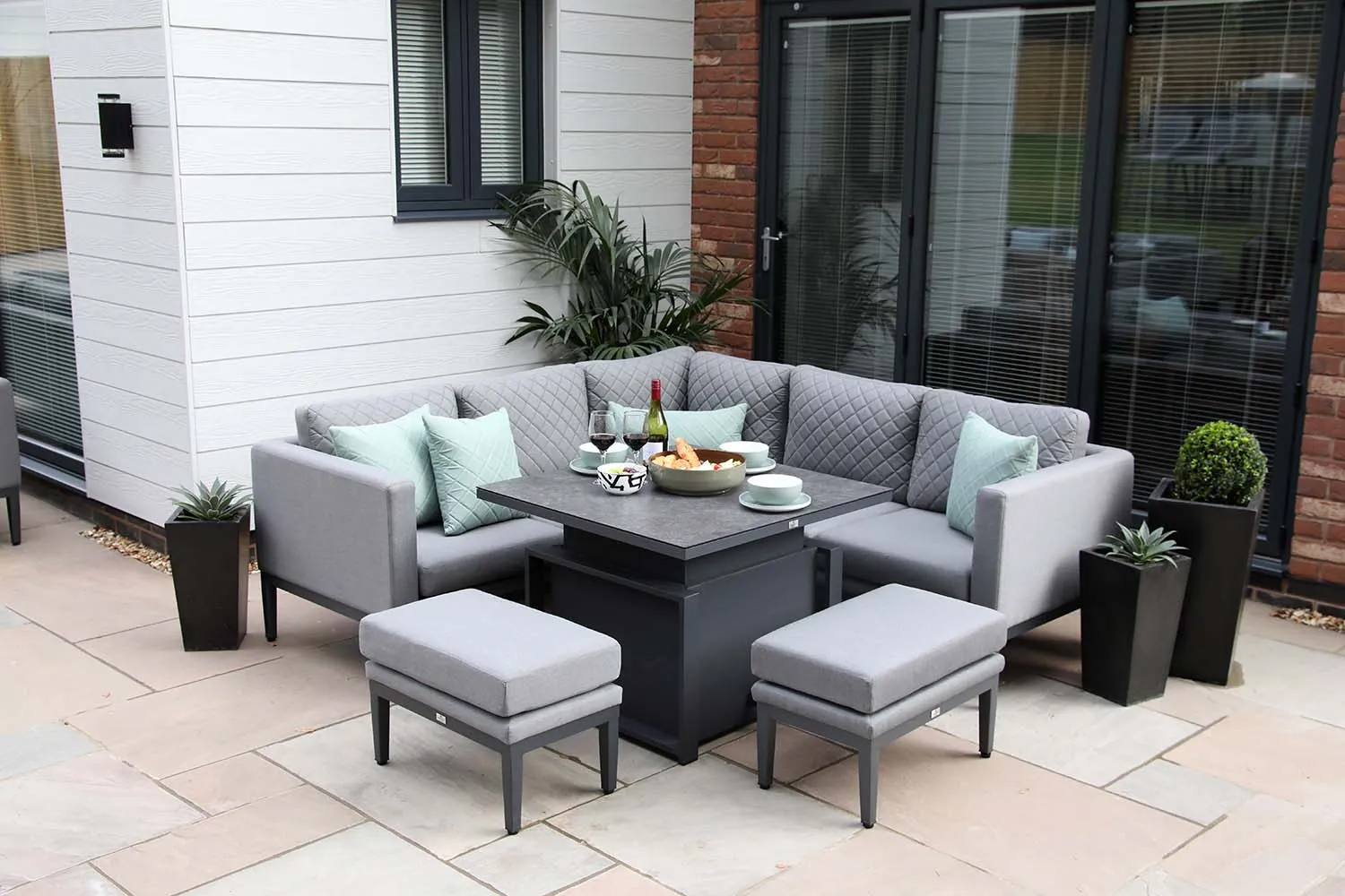 Mirfield Mini Modular Set with 90cm Hi Lo Table