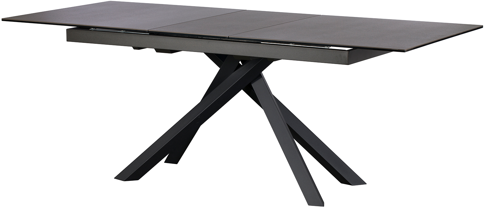 Panama 160cm - 200cm Extending Table Dark Grey