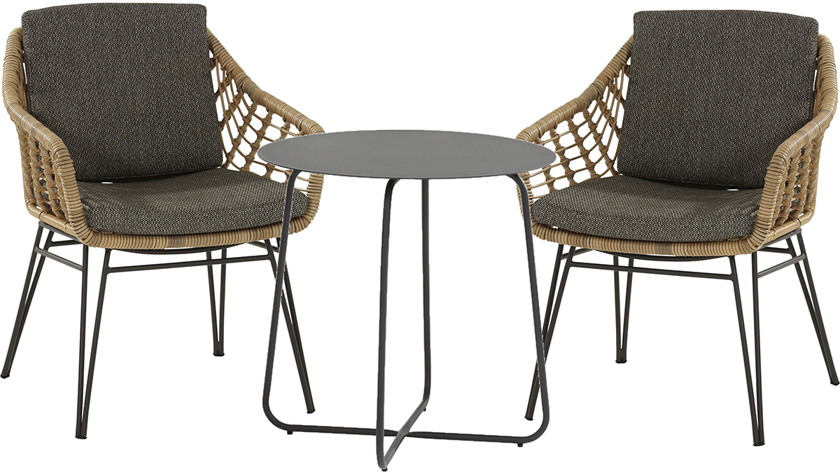 4 Seasons Outdoor Cottage Bistro Set With Dali Table