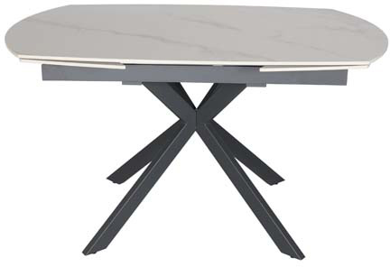 Baker Synted 140cm-200cm Extending Dining Table White