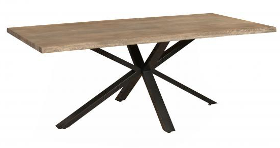 Carlton Furniture Modena 150cm Dining Table (Grey Oiled)